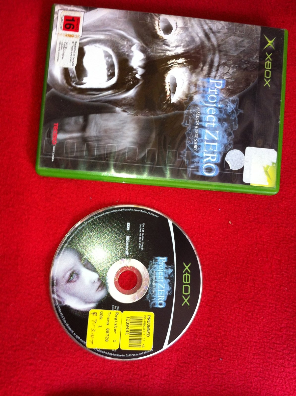 Project Zero - RARE XBOX Game - Xbox, Games, Action and adventure - Level Up Gaming NZ