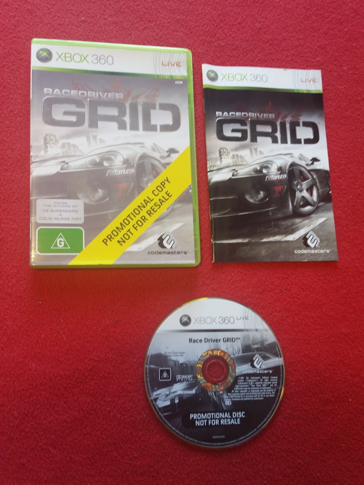 Grid - 8.5/10! XBOX360 Game - Xbox 360, Games, Driving and racing - Level Up Gaming NZ