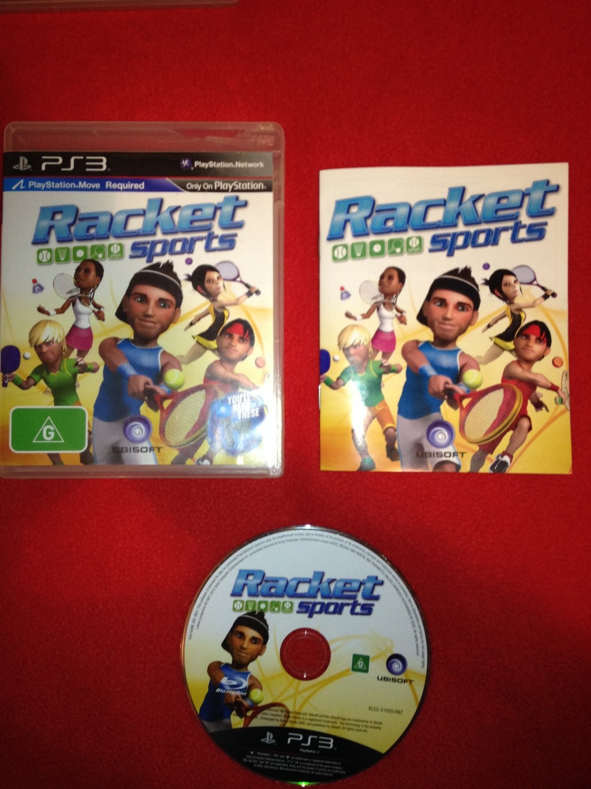 Racket Sports - PS3 MOVE Game - PlayStation 3, Games, Sports - Level Up Gaming NZ
