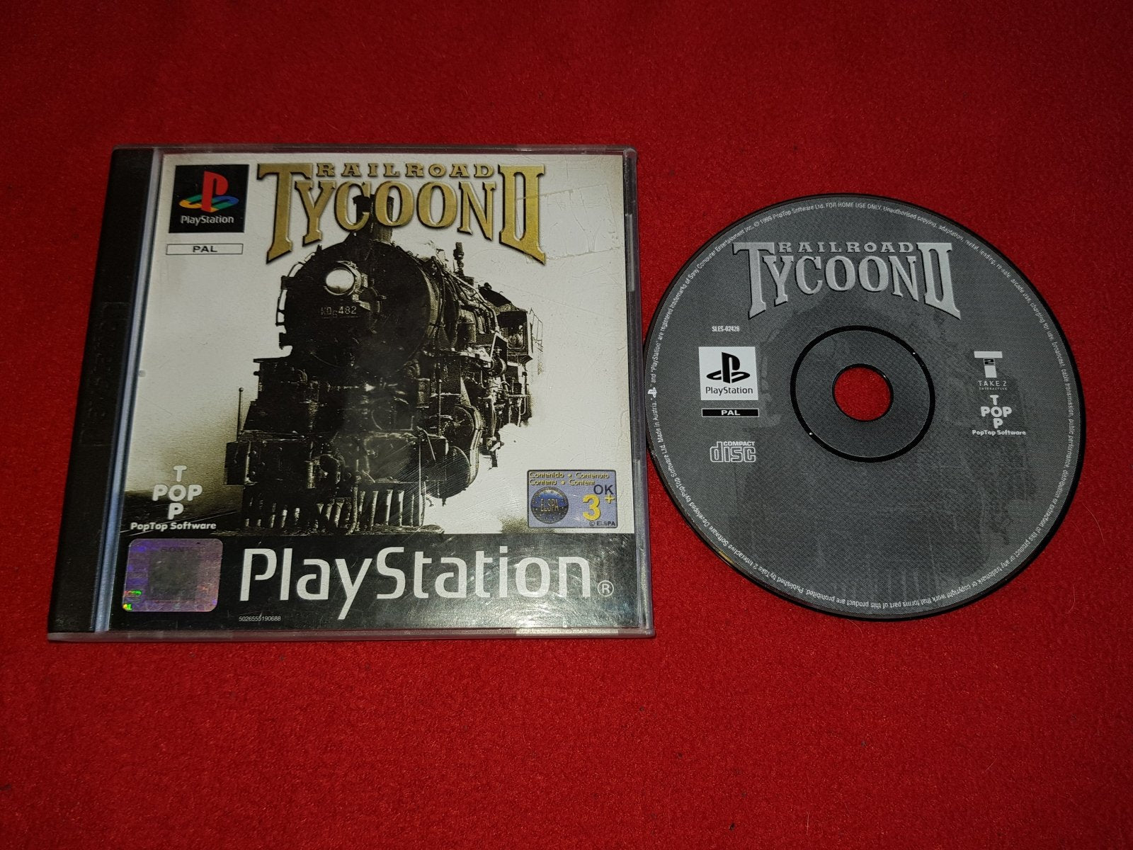 Railroad Tycoon 2 - PS1 Game - PlayStation, Games, Strategy and puzzle - Level Up Gaming NZ