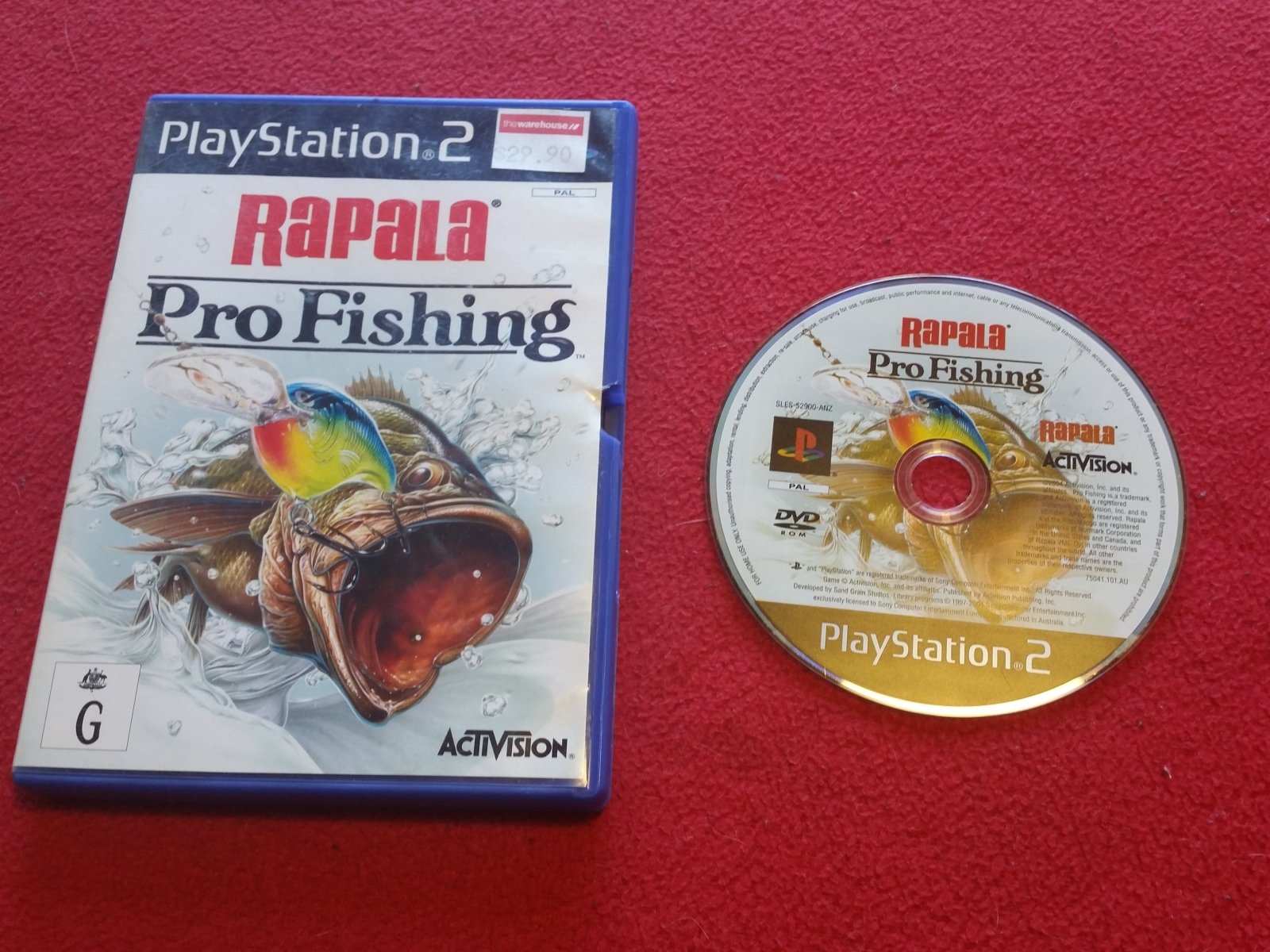 Rapala Pro Fishing - PS2 Game - PlayStation 2, Games, Sports - Level Up Gaming NZ