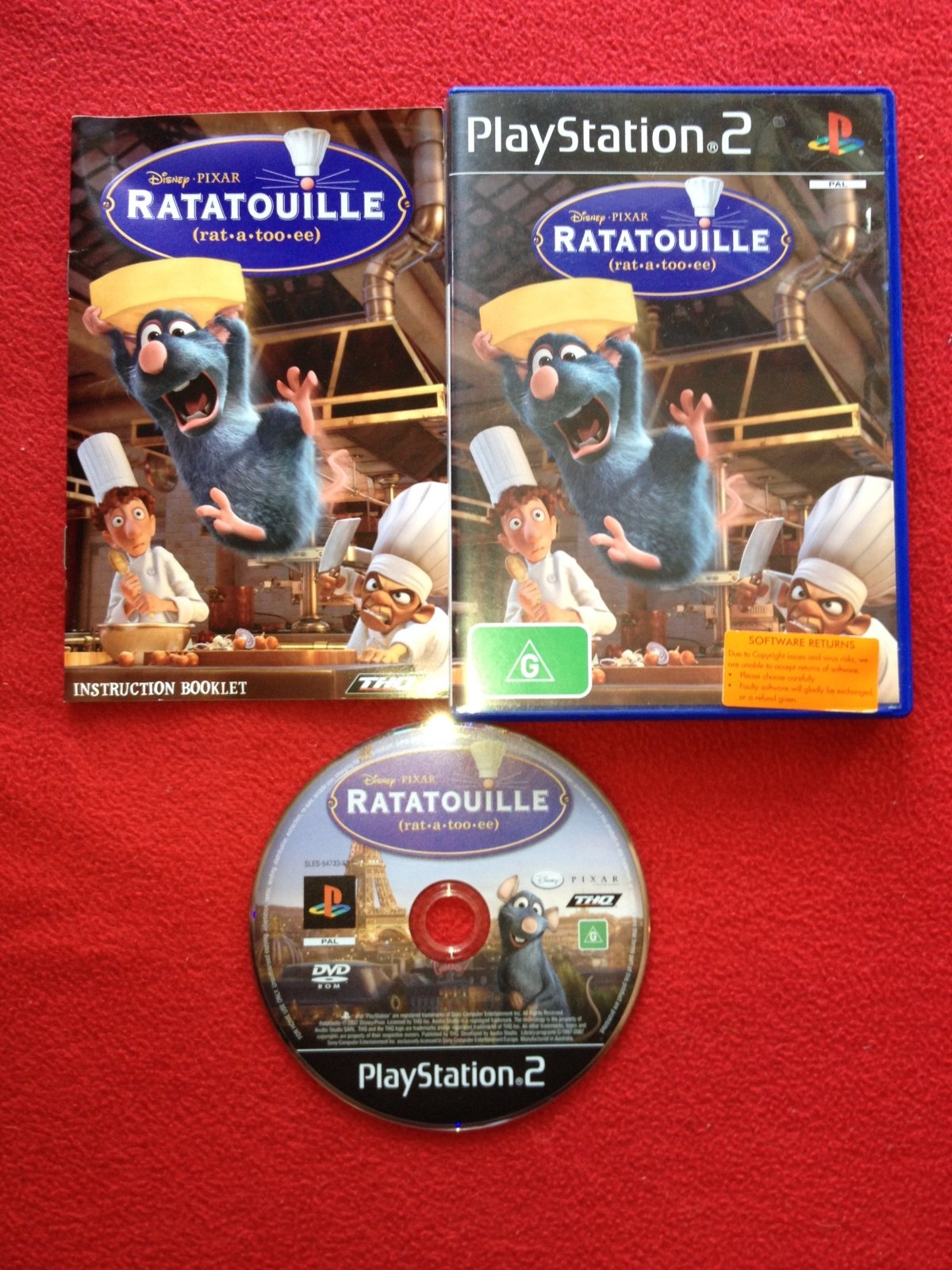 Ratatouille - PS2 Game - PlayStation 2, Games, Action and adventure - Level Up Gaming NZ