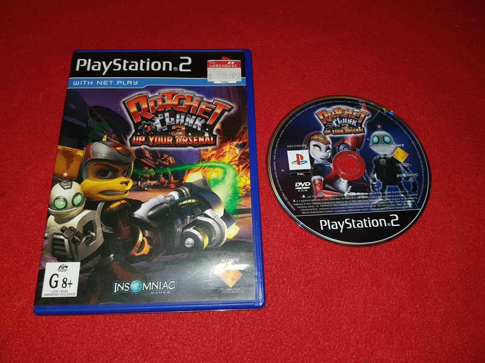 Ratchet and Clank 3: Up Your Arsenal - 9.6/10! PS2 Game - PlayStation 2, Games, Action and adventure - Level Up Gaming NZ