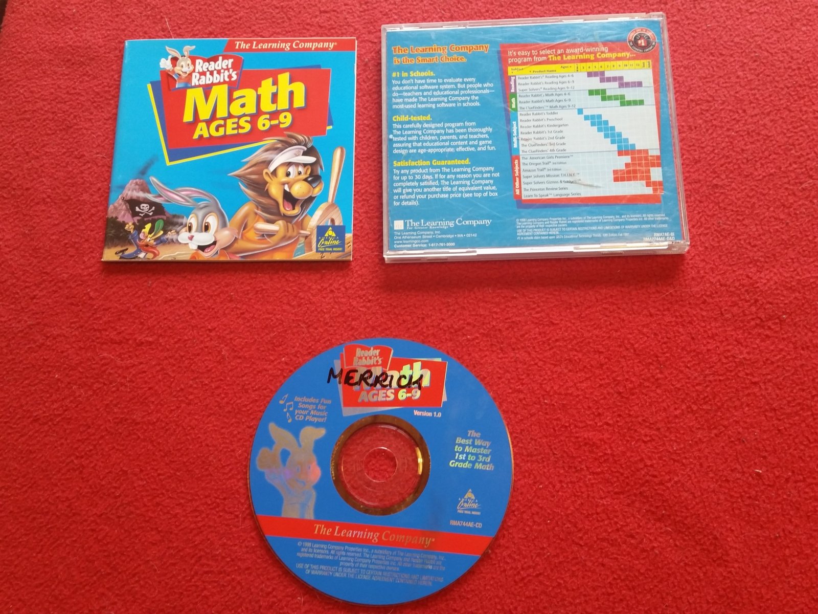 Reader Rabbit's Math Ages 6 - 9 - PC Game - PC games, Kids and educational - Level Up Gaming NZ