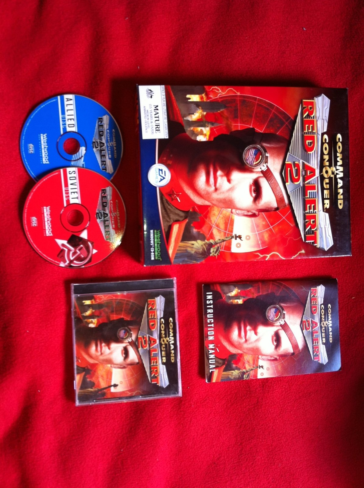 Command & Conquer: Red Alert 2 - RARE + BOXED - PC games, Strategy and puzzle - Level Up Gaming NZ