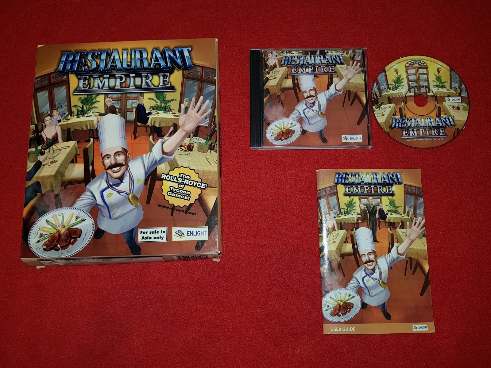 Restaurant Empire - RARE + BOXED PC Game - PC games, Simulation - Level Up Gaming NZ
