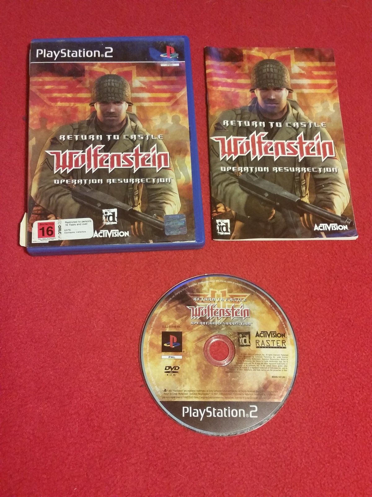 Return to Castle Wolfenstein: Operation Resurrection - PS2 Game - PlayStation 2, Games, Shooter - Level Up Gaming NZ