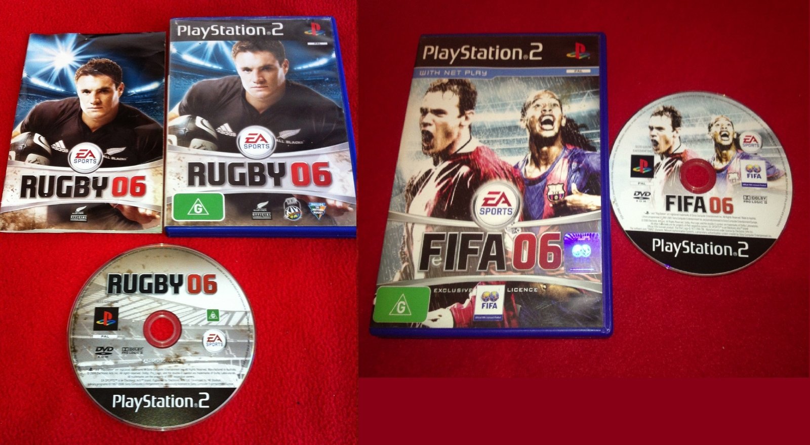 FIFA 06 and Rugby 06 - PS2 Games - PlayStation 2, Games, Sports - Level Up Gaming NZ