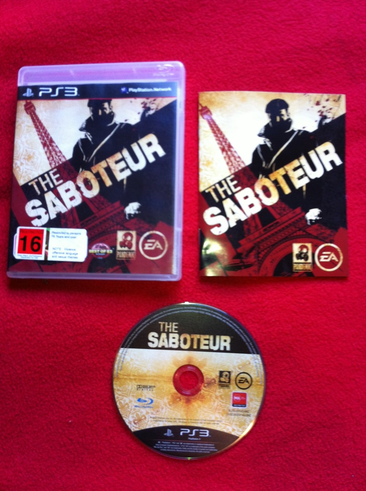The Saboteur - PS3 Game - PlayStation 3, Games, Action and adventure - Level Up Gaming NZ