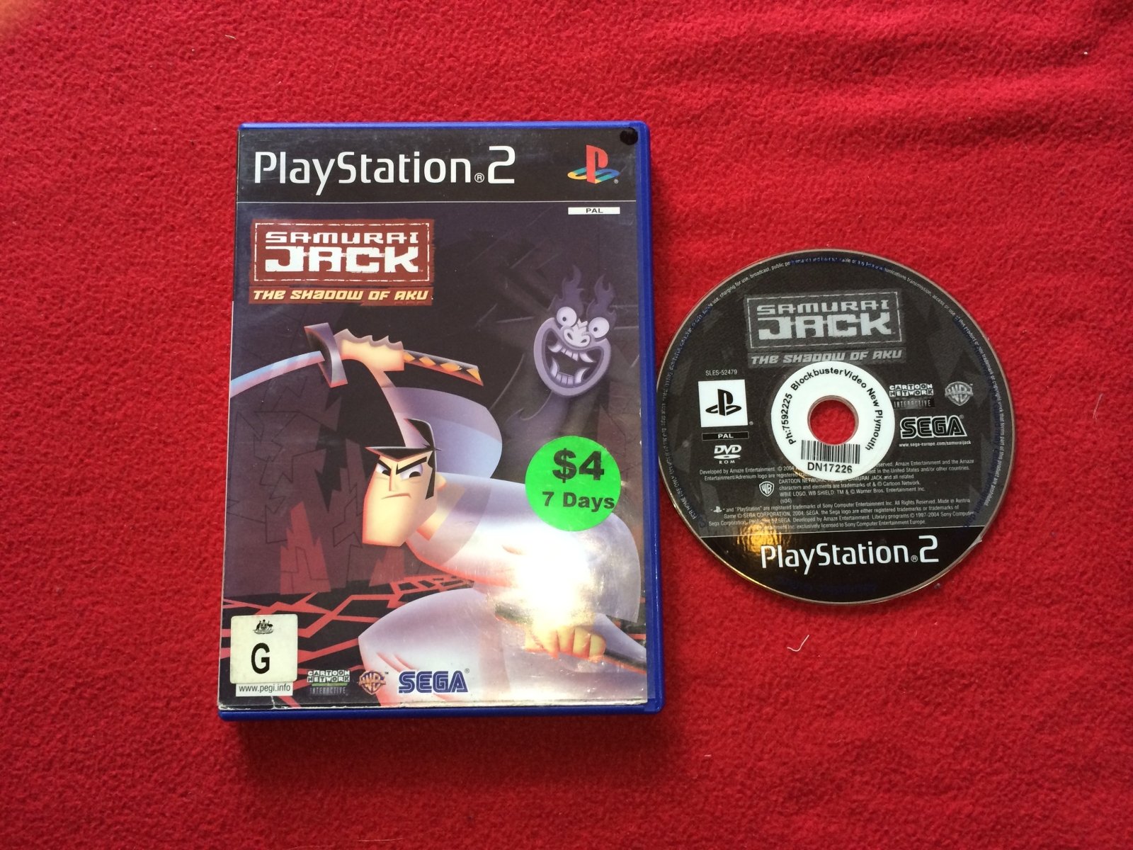Samurai Jack - RARE PS2 Game - PlayStation 2, Games, Action and adventure - Level Up Gaming NZ