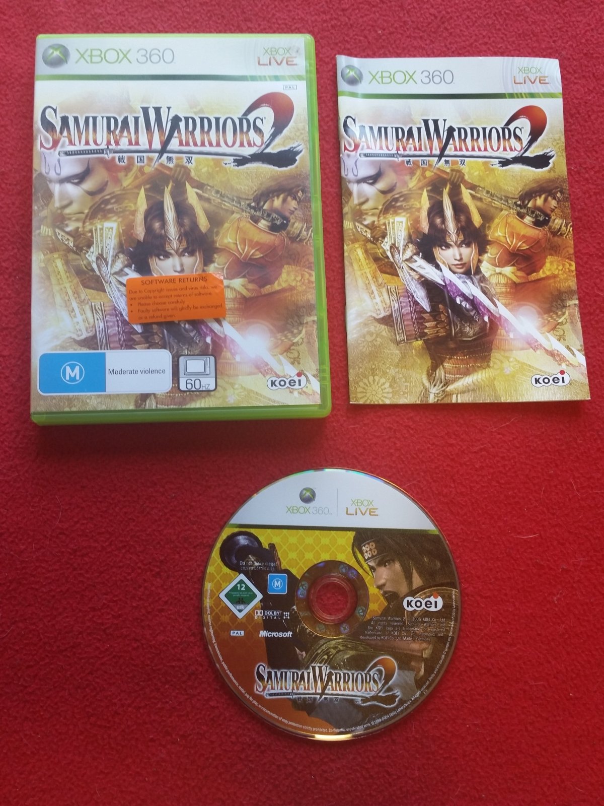 Samurai Warriors 2 - XBOX360 Game - Xbox 360, Games, Action and adventure - Level Up Gaming NZ