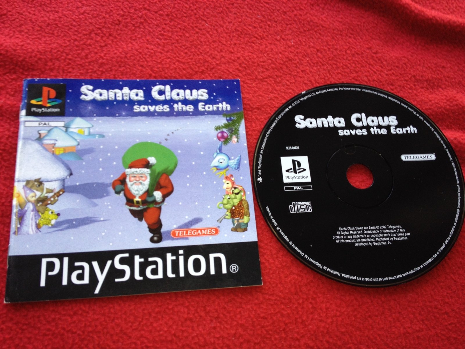 Santa Claus Saves The Earth - PS1 Game - PlayStation, Games, Action and adventure - Level Up Gaming NZ