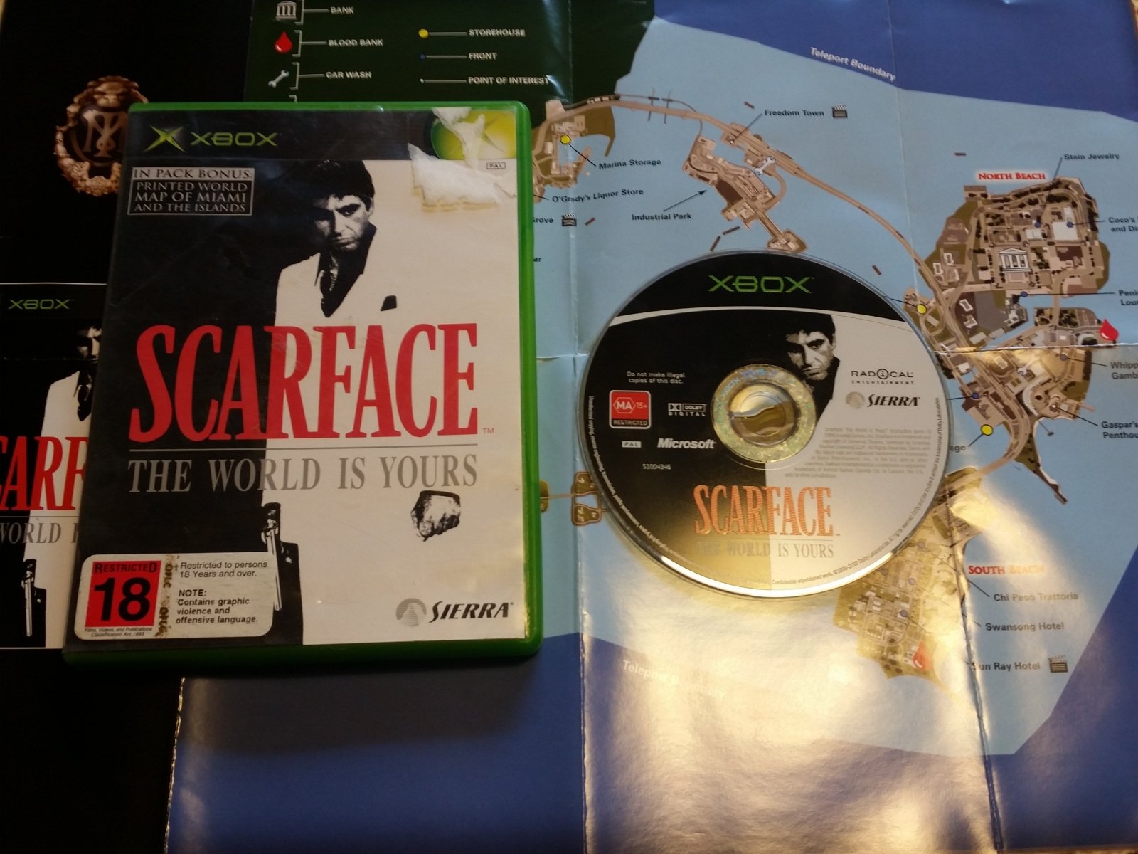 Scarface: The World is Yours - XBOX Game - Xbox, Games, Action and adventure - Level Up Gaming NZ
