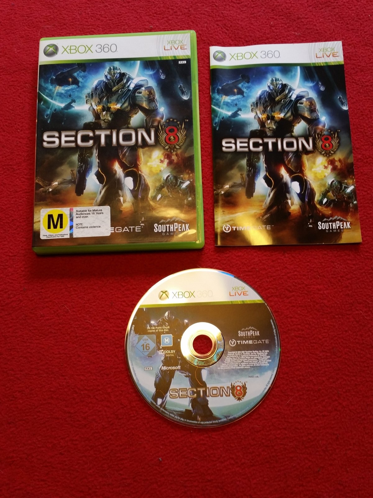 Section 8 - XBOX360 Game - Xbox 360, Games, Shooter - Level Up Gaming NZ