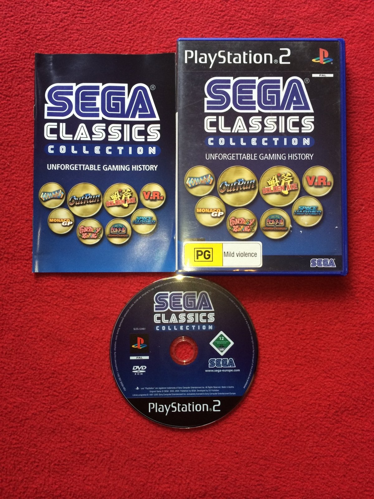 SEGA Classics Collection - PS2 Game - PlayStation 2, Games, Action and adventure - Level Up Gaming NZ