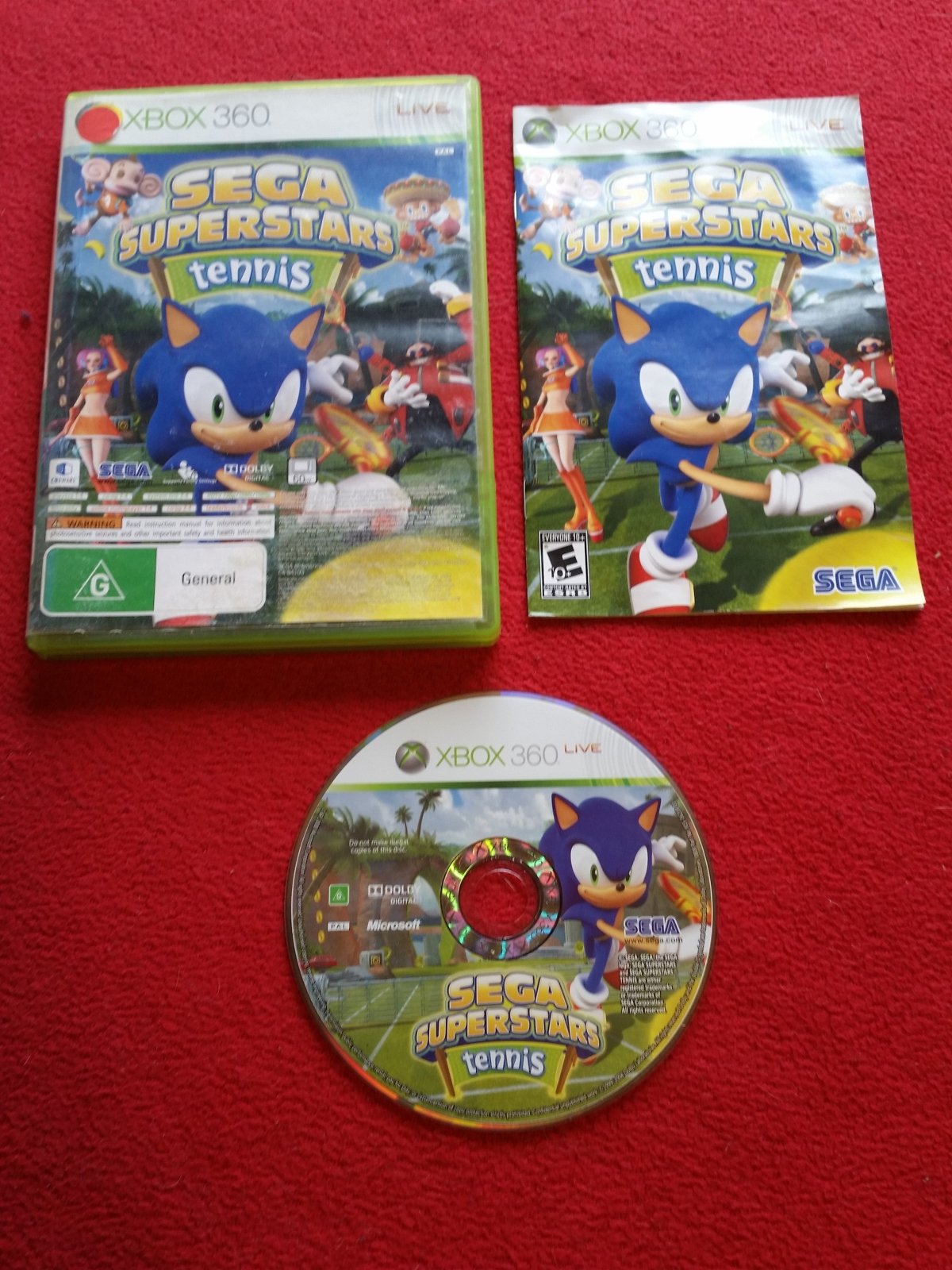 Sega Superstars Tennis - XBOX360 Game - Xbox 360, Games, Sports - Level Up Gaming NZ