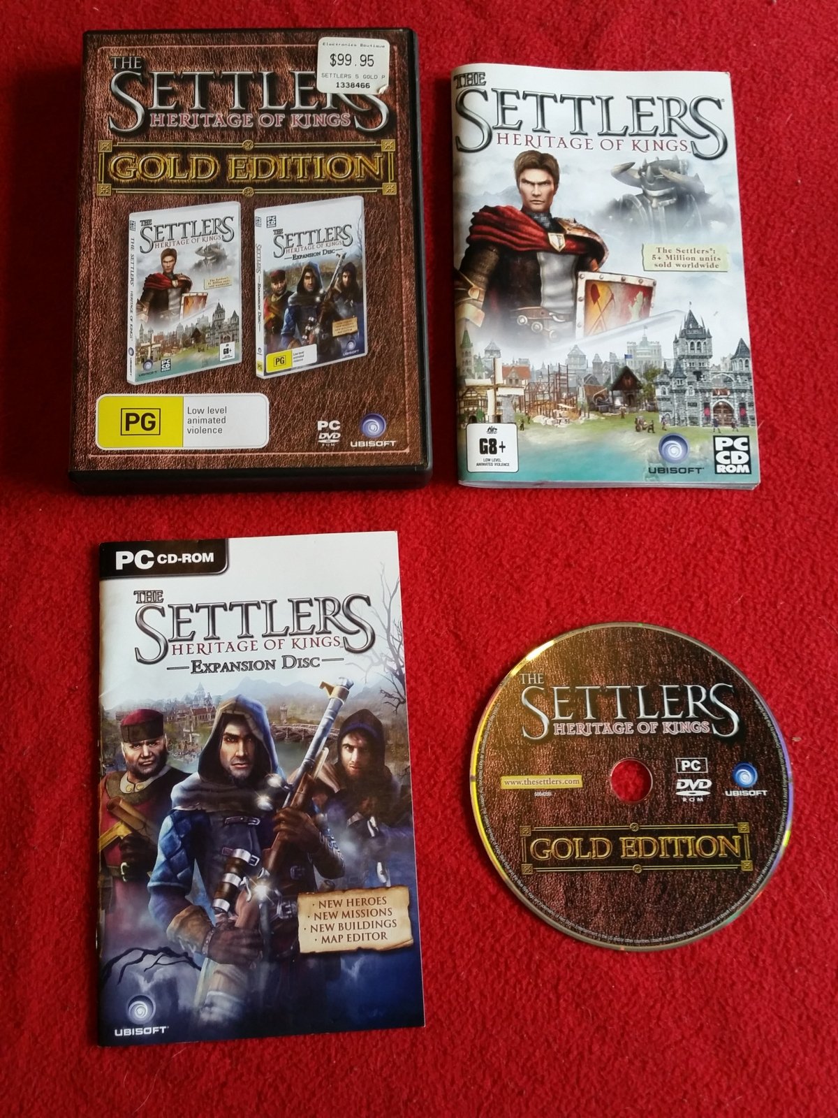 The Settlers 5: Heritage of Kings GOLD - PC Game - PC games, Strategy and puzzle - Level Up Gaming NZ