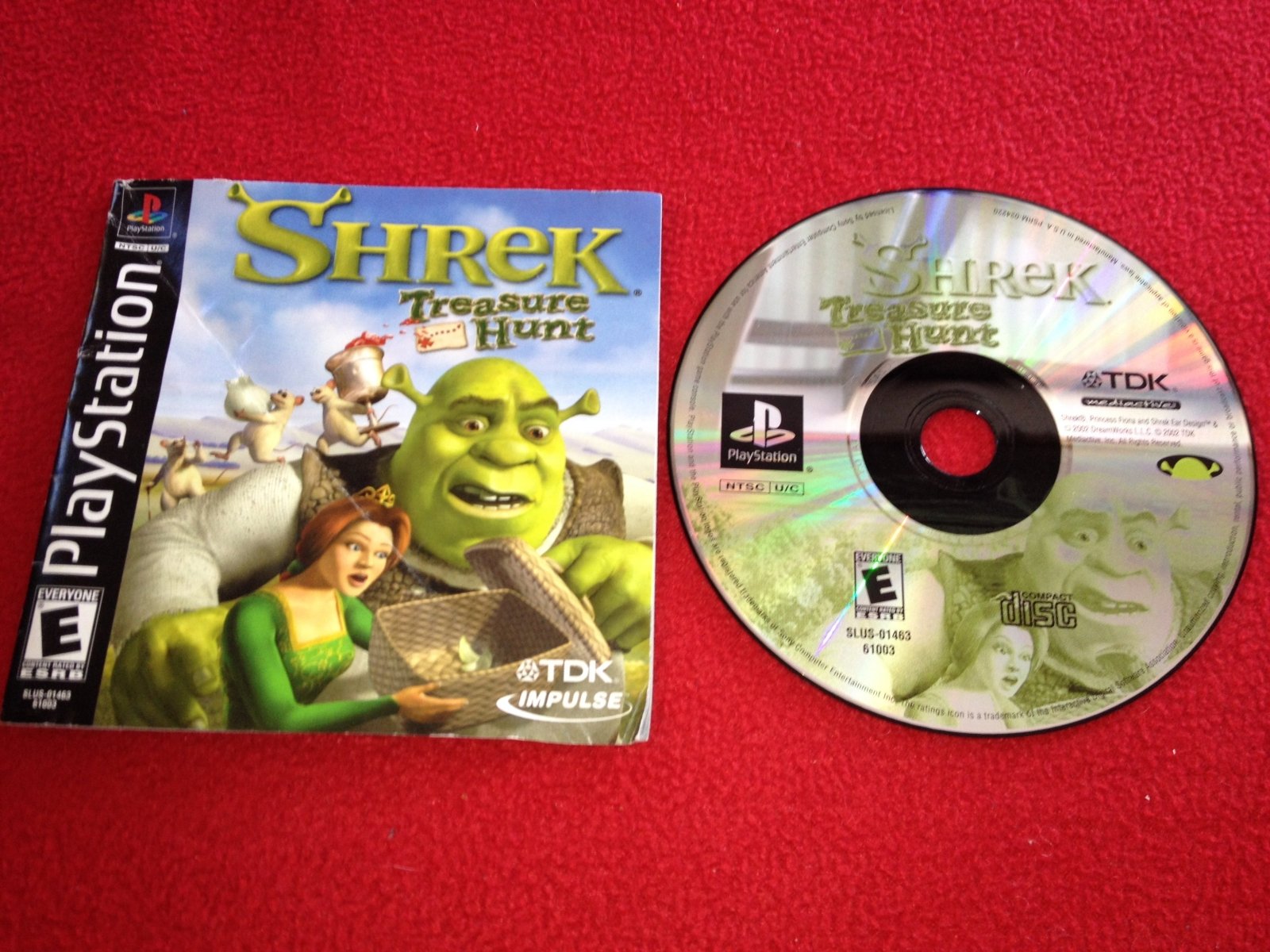 Shrek Treasure Hunt - NTSC PS1 Game - PlayStation, Games, Driving and racing - Level Up Gaming NZ