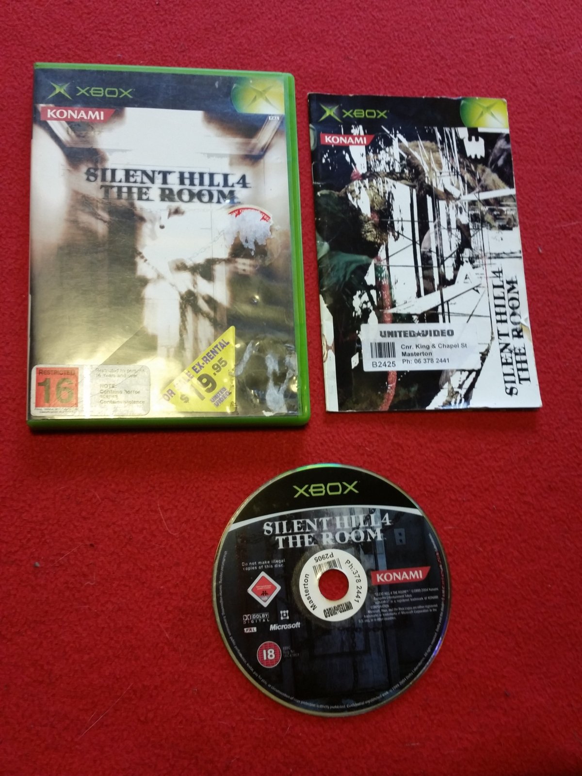 Silent Hill 4: The Room - RARE XBOX Game - Xbox, Games, Action and adventure - Level Up Gaming NZ