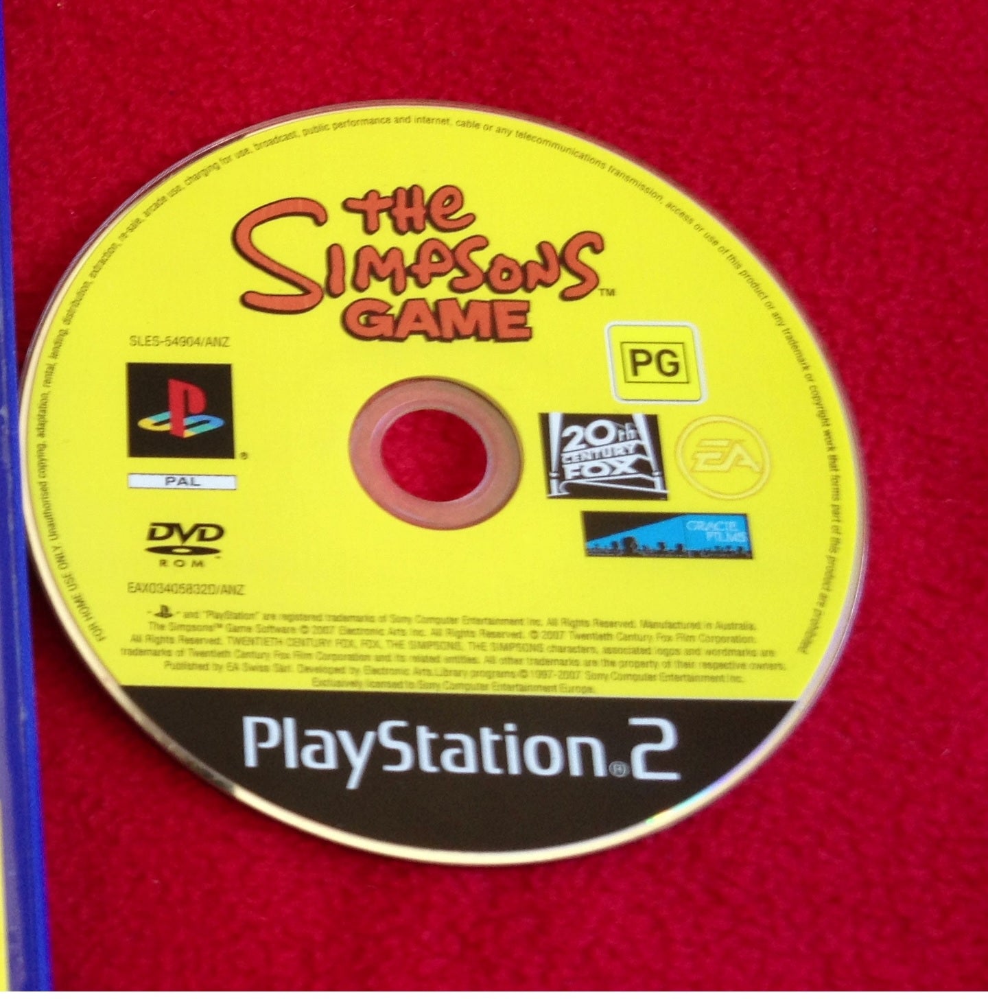 The Simpsons Game - PS2 Game - PlayStation 2, Games, Action and adventure - Level Up Gaming NZ