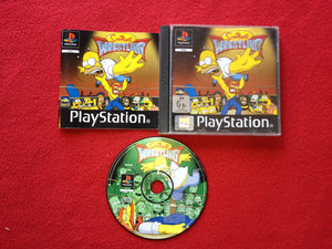 The Simpsons Wrestling - PS1 Game
