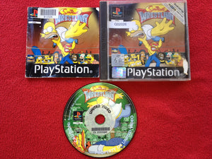 The Simpsons Wrestling - PS1 Game