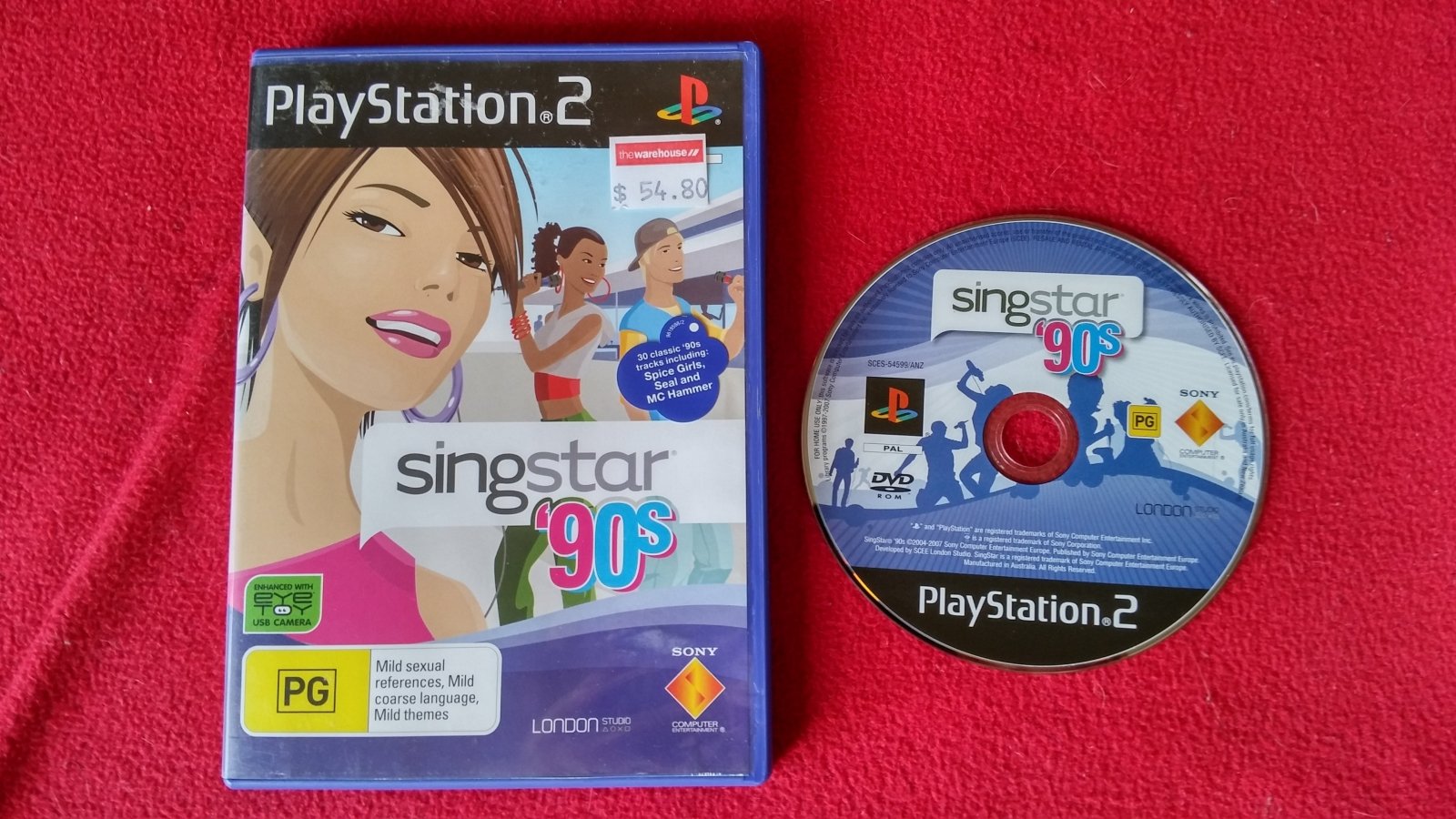 SingStar '90s - PS2 Game - PlayStation 2, Games, Music and party - Level Up Gaming NZ