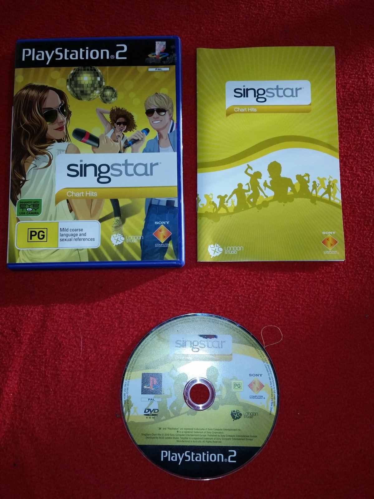 SingStar: Chart Hits - RARE PS2 Game - PlayStation 2, Games, Music and party - Level Up Gaming NZ