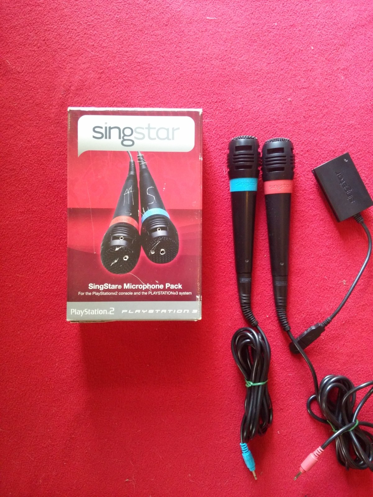 Official Sony Microphones for Singstar! - PlayStation 2, Accessories, Controllers - Level Up Gaming NZ
