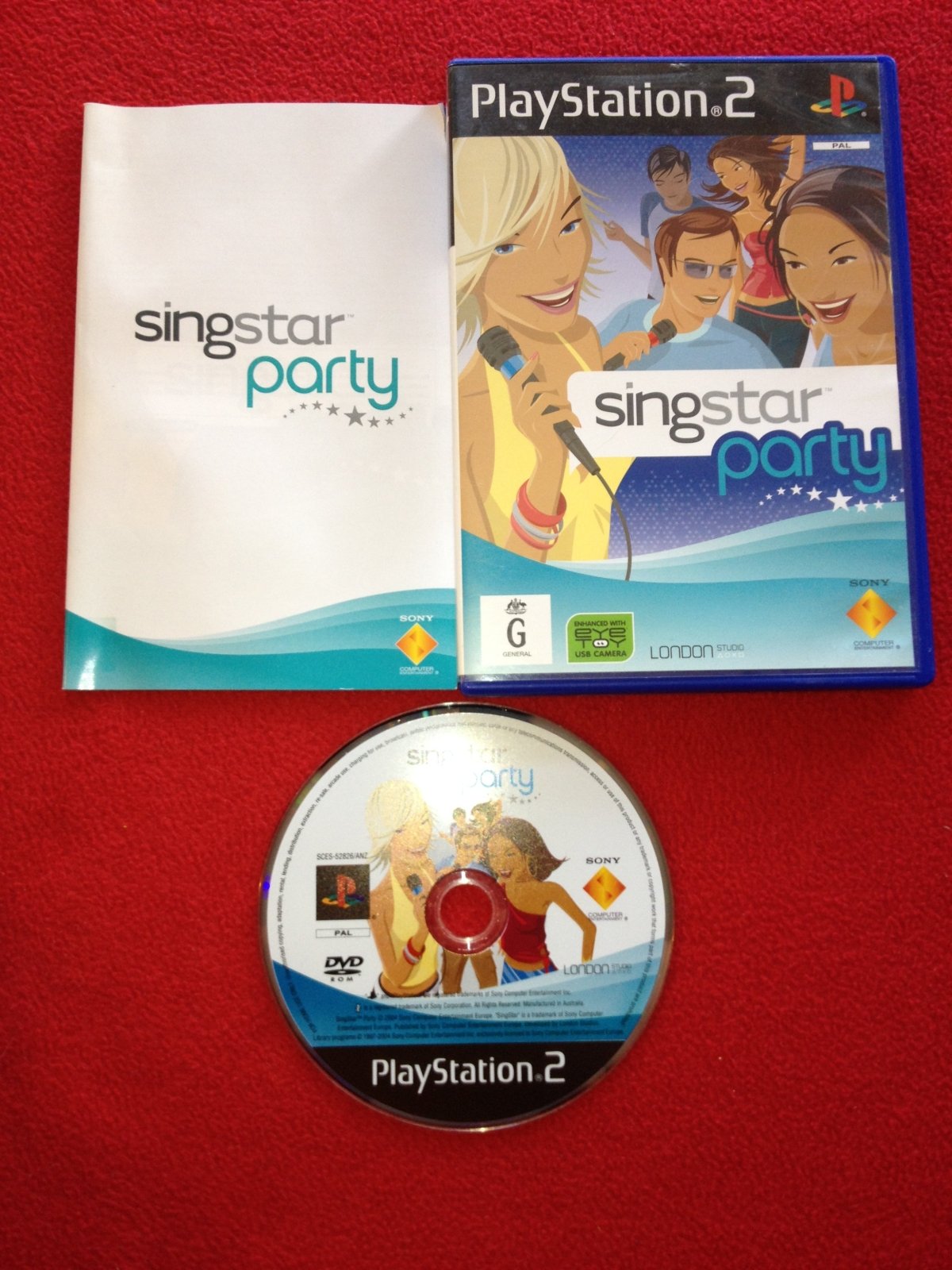 SingStar Party - AS NEW PS2 Game - PlayStation 2, Games, Music and party - Level Up Gaming NZ