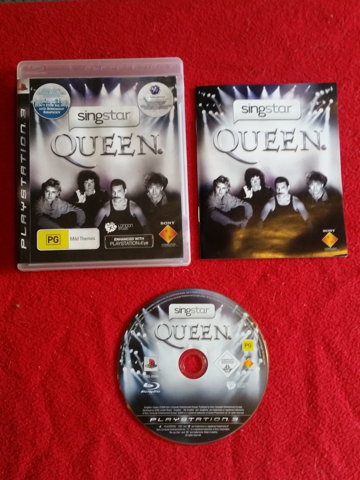 SingStar Queen - PS3 Game - PlayStation 3, Games, Music and party - Level Up Gaming NZ