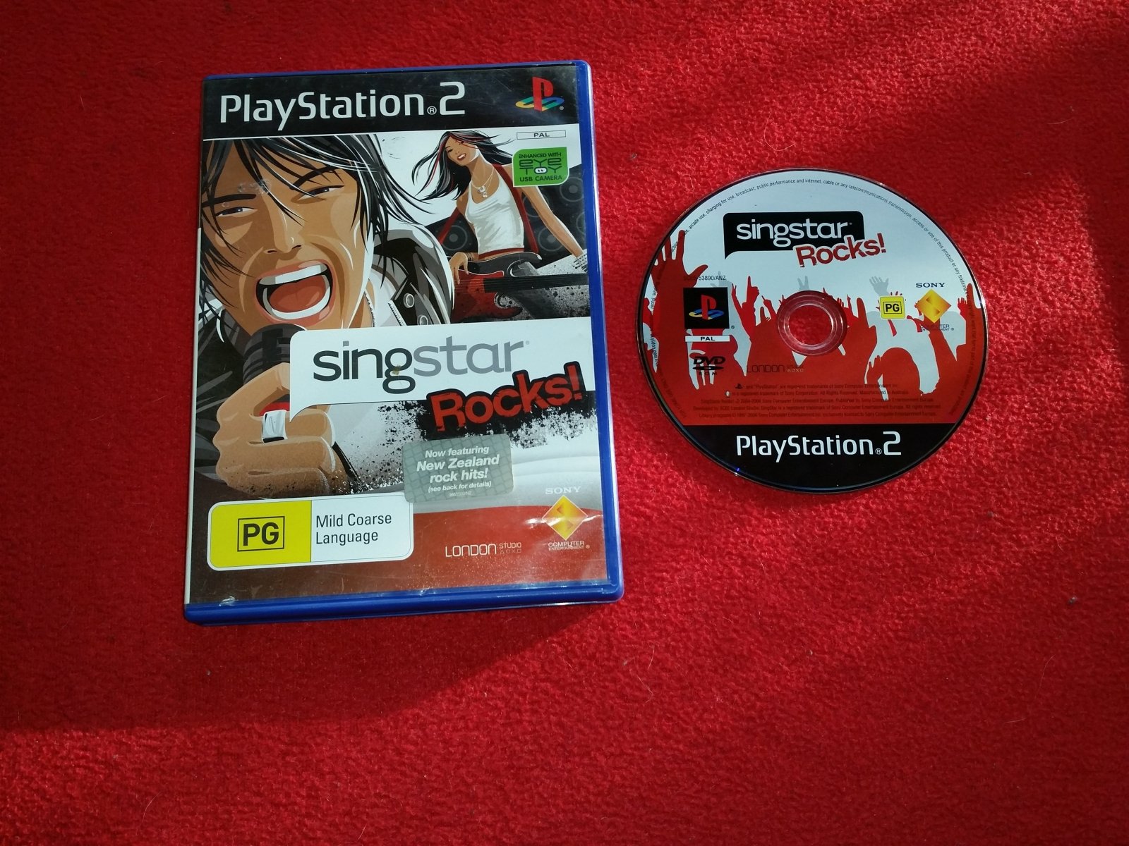 SingStar Rocks! - PS2 Game - PlayStation 2, Games, Music and party - Level Up Gaming NZ