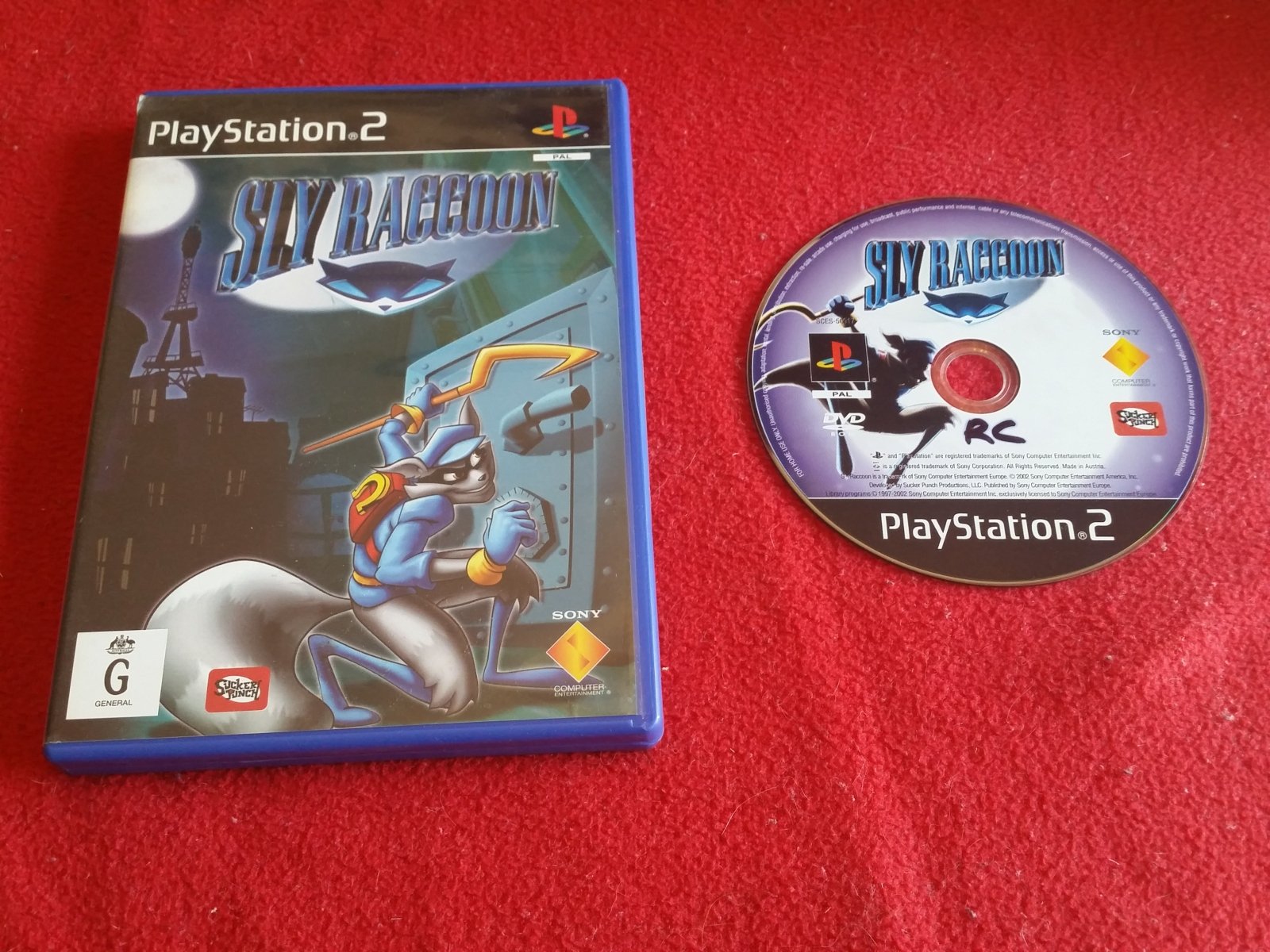 Sly Raccoon - RARE PS2 Game - PlayStation 2, Games, Action and adventure - Level Up Gaming NZ