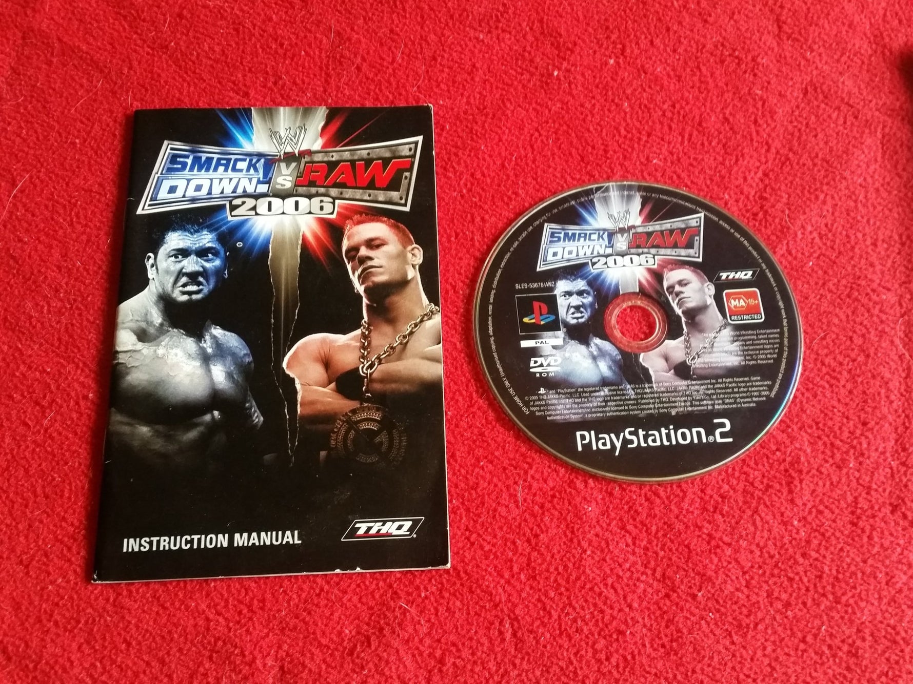 WWE Smackdown vs. Raw 2006 8.9/10! - PS2 Game - PS2 - PlayStation 2, Games, Fighting - Level Up Gaming NZ