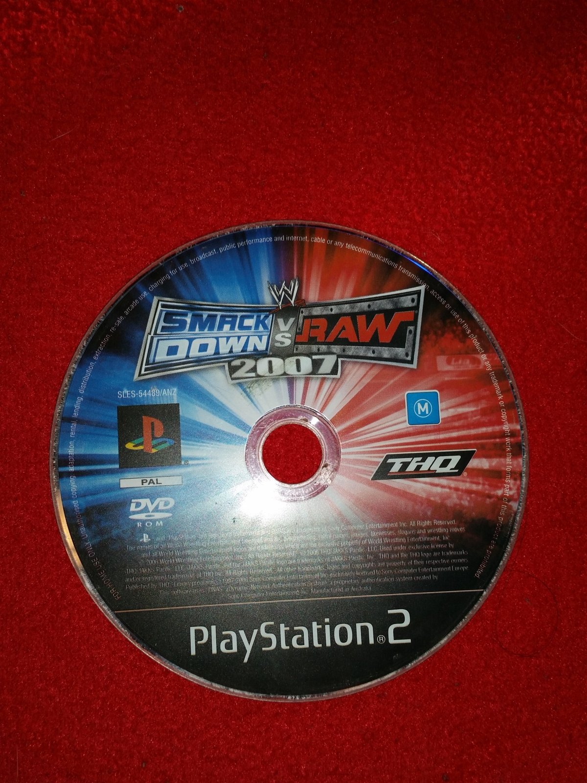 WWE SmackDown vs. Raw 2007 - PS2 Game - PlayStation 2, Games, Fighting - Level Up Gaming NZ