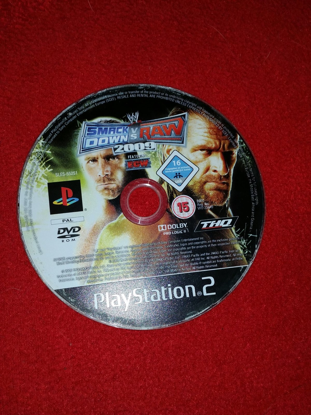 WWE SmackDown vs. Raw 2009 - PS2 Game - PlayStation 2, Games, Fighting - Level Up Gaming NZ