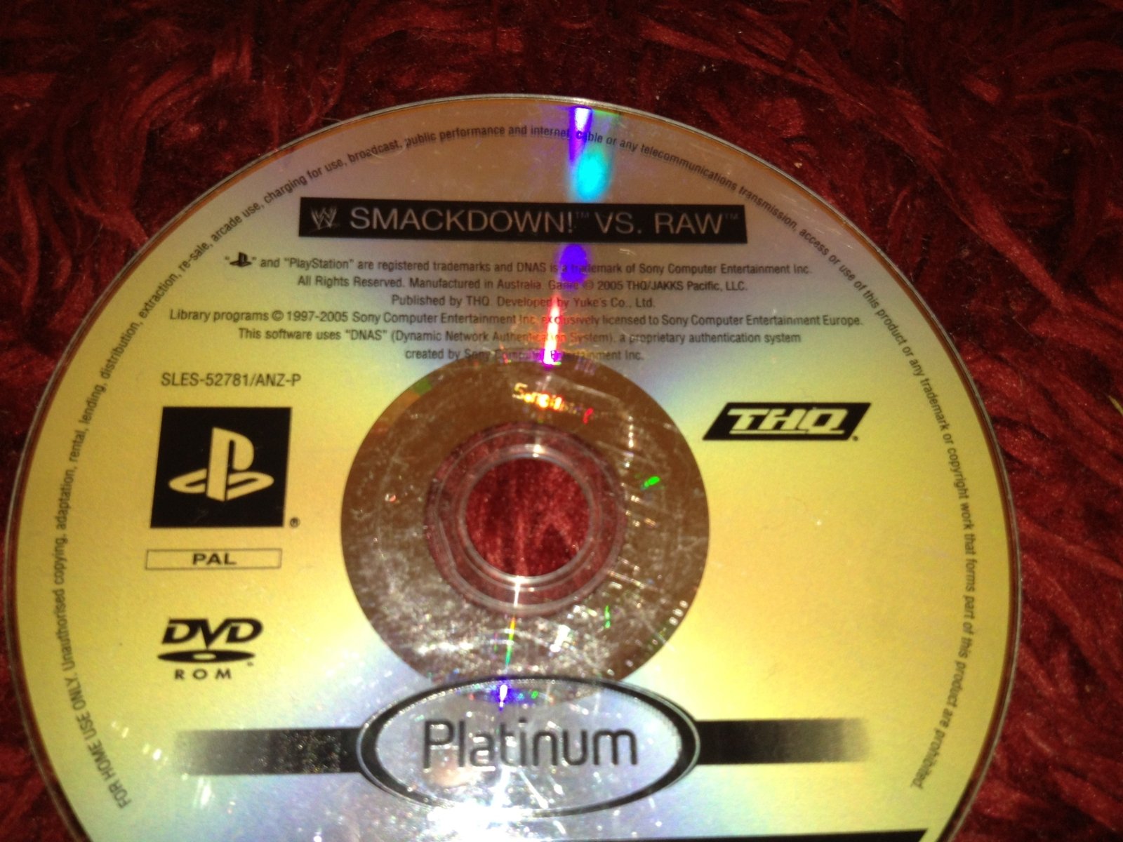 WWE Smackdown! vs. Raw - PS2 Game - PlayStation 2, Games, Fighting - Level Up Gaming NZ