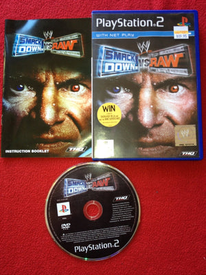 WWE Smackdown! vs. Raw ORIGINAL & AS NEW - 8.1/10 PS2 Game