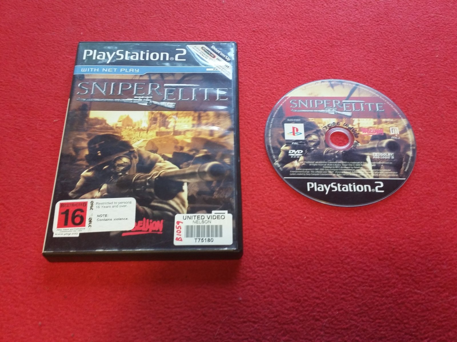 Sniper Elite - PS2 Game - PlayStation 2, Games, Shooter - Level Up Gaming NZ