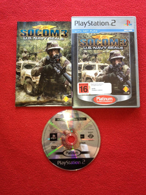 SOCOM 3: U.S. Navy SEALs - PS2 Game
