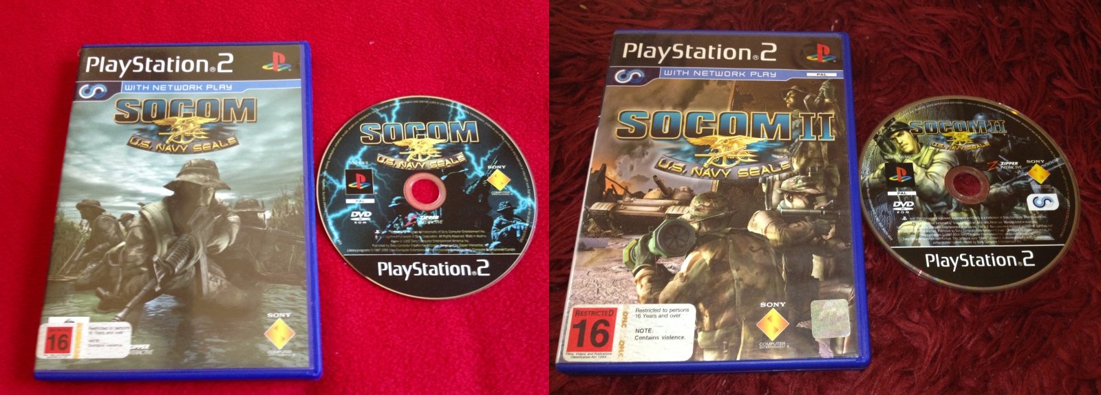 SOCOM + SOCOM 2: US Navy SEALs - PS2 Games - PlayStation 2, Games, Shooter - Level Up Gaming NZ