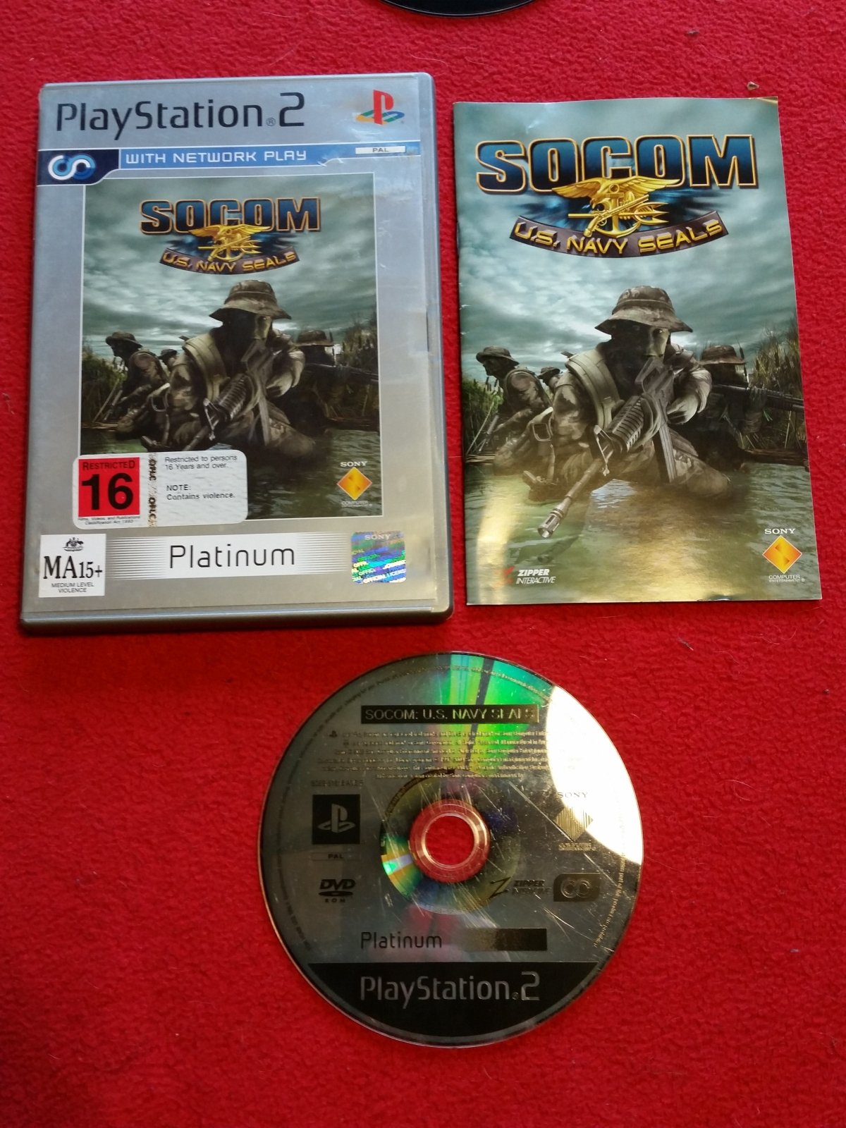 SOCOM: U.S. Navy SEALs - PS2 Game - PlayStation 2, Games, Shooter - Level Up Gaming NZ