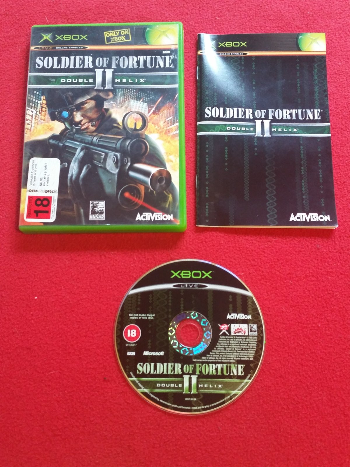 Soldier of Fortune 2: Double Helix - XBOX Game - Xbox, Games, Shooter - Level Up Gaming NZ