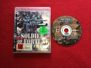 Soldier of Fortune: Payback - PS3 Game