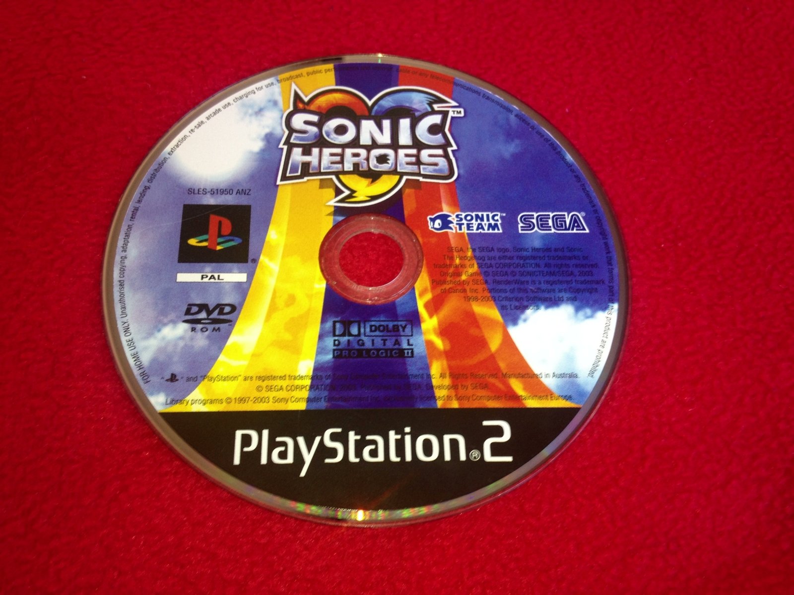 Sonic Heroes - PS2 Game - PlayStation 2, Games, Action and adventure - Level Up Gaming NZ