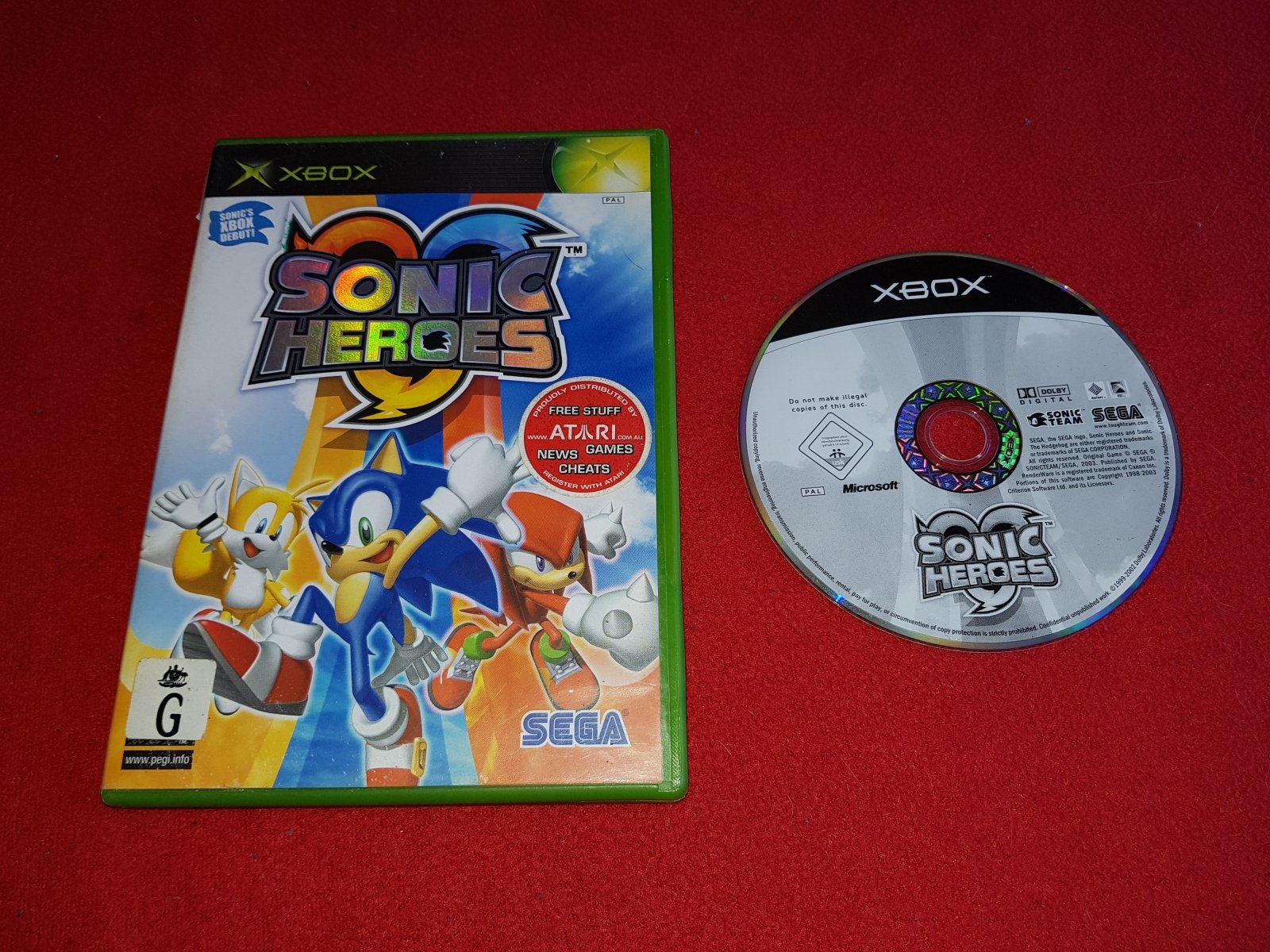 Sonic Heroes - XBOX Game - Xbox, Games, Action and adventure - Level Up Gaming NZ