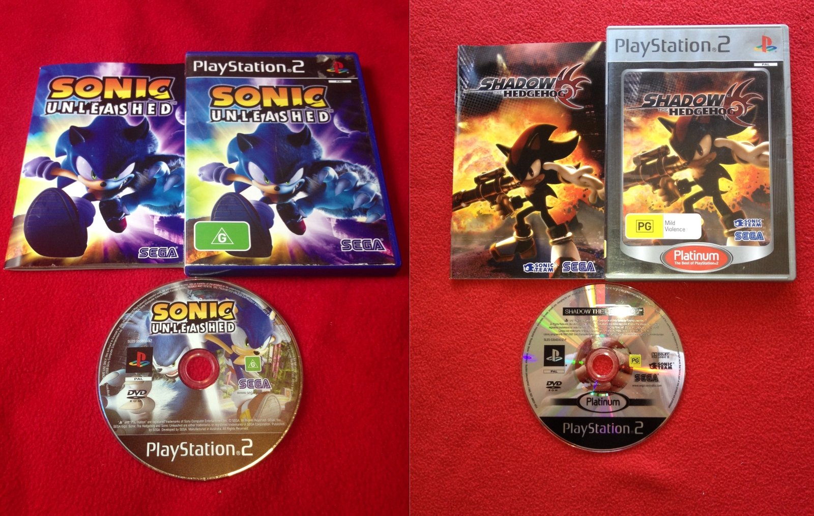 Sonic Unleashed + Shadow the Hedgehog - Games - PlayStation 2, Games, Action and adventure - Level Up Gaming NZ