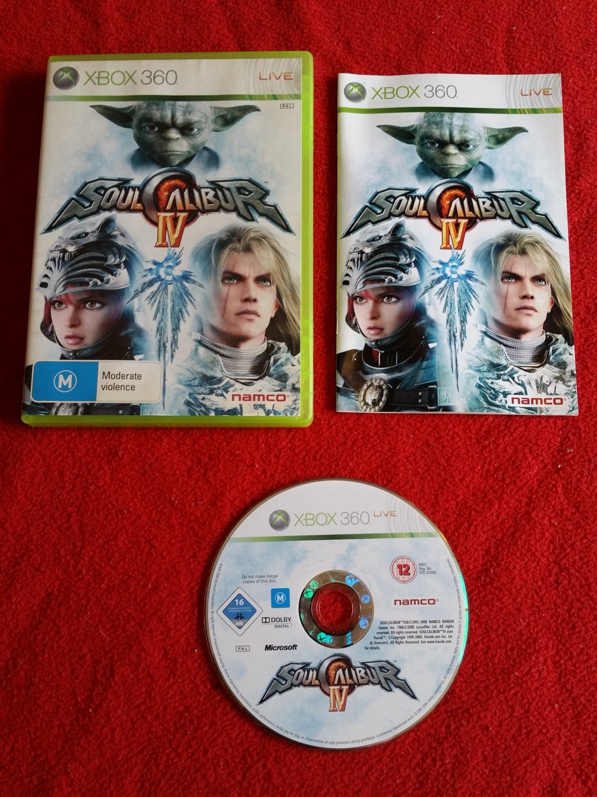 Soulcalibur 4 - 8.5/10! XBOX360 Game - Xbox 360, Games, Fighting - Level Up Gaming NZ