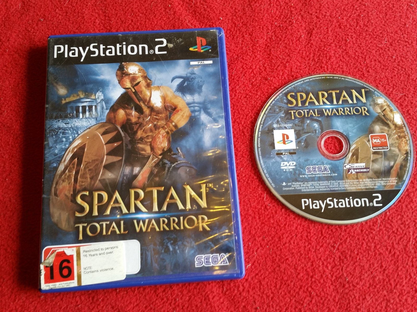 Spartan: Total Warrior - PS2 Game - PlayStation 2, Games, Action and adventure - Level Up Gaming NZ