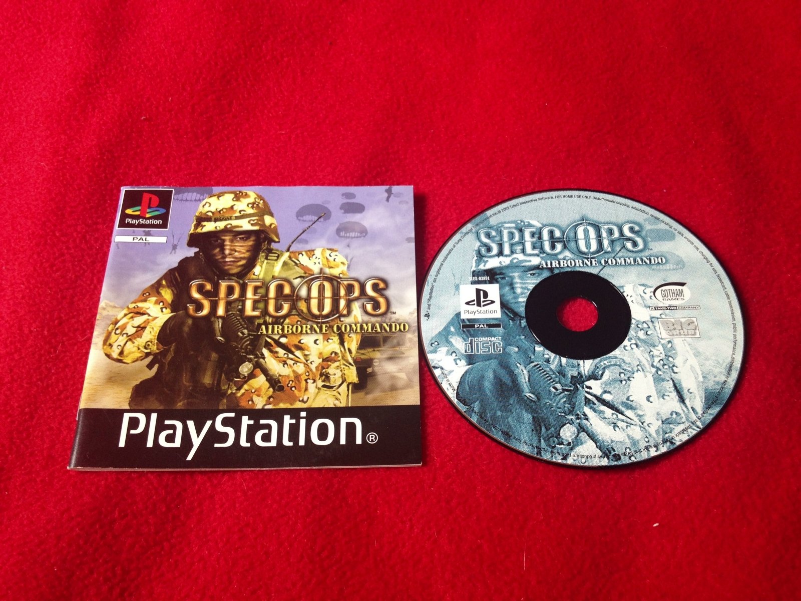 Spec Ops: Airborne Commando - PS1 Game - PlayStation, Games, Shooter - Level Up Gaming NZ